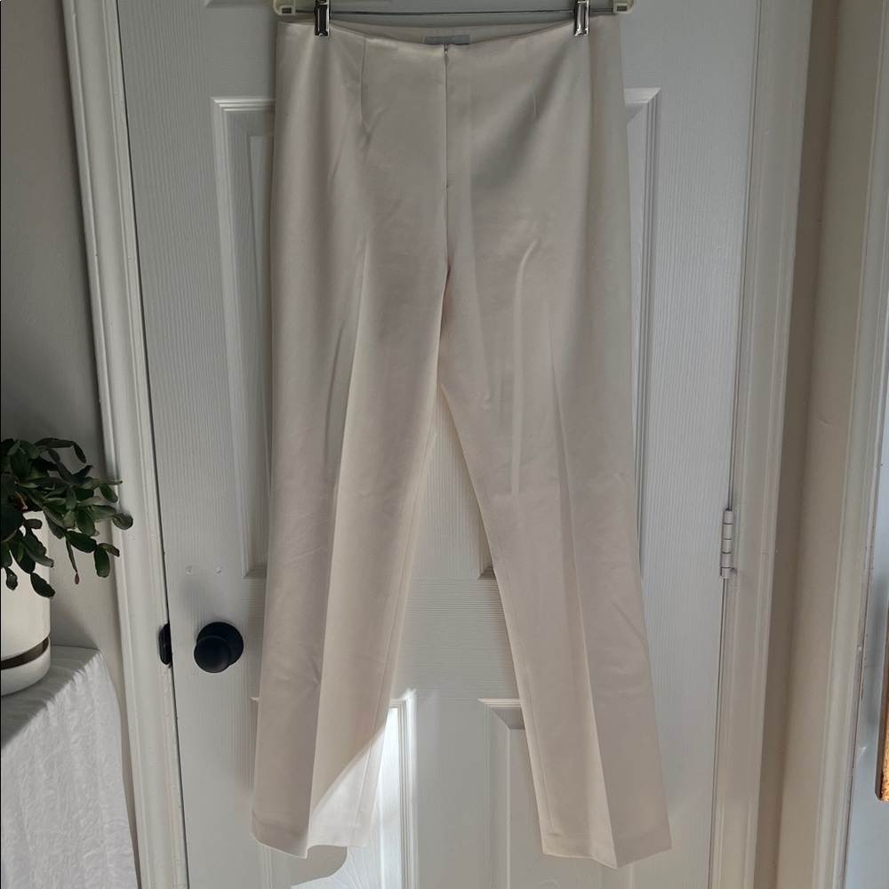 Elegant Cream Women's Pants
